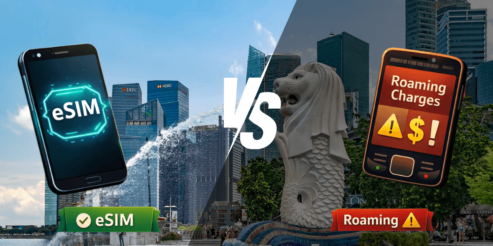 Southeast Asia eSIM vs Roaming: Which One Should You Use While Traveling?