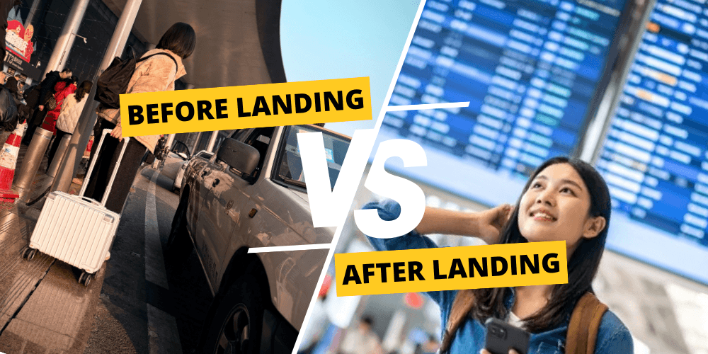 When to Activate eSIM: Before vs After Landing